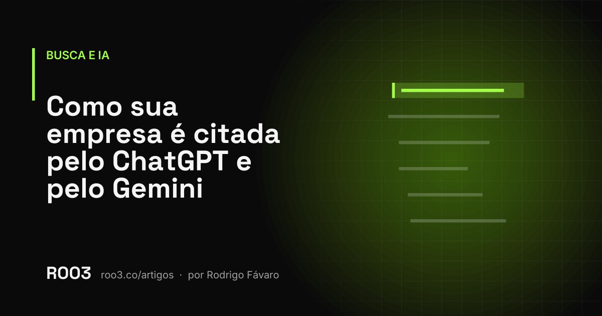 Ilustração abstrata de um texto gerado com marcações de citação destacadas em verde neon sobre fundo preto.